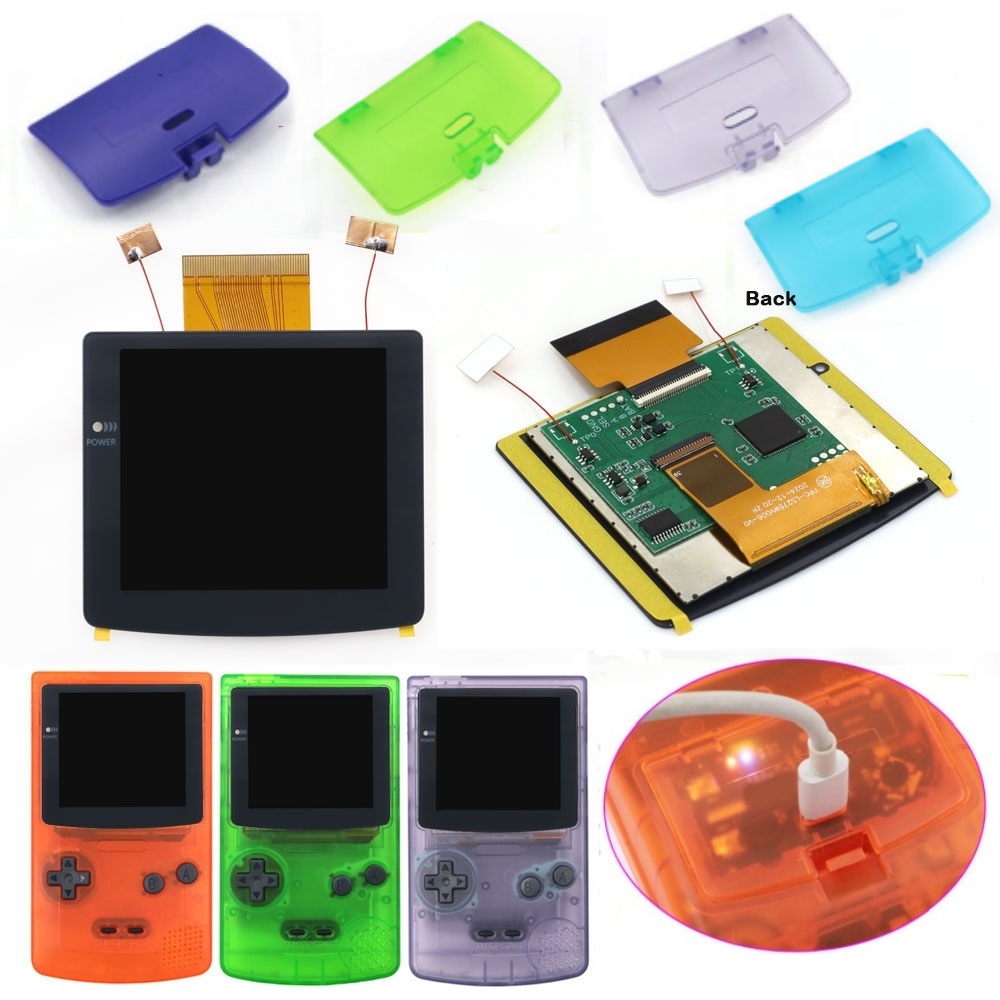 Retro Gaming Images - Oplaadbaar 2,8' IPS-scherm, gelamineerd LCD voor
