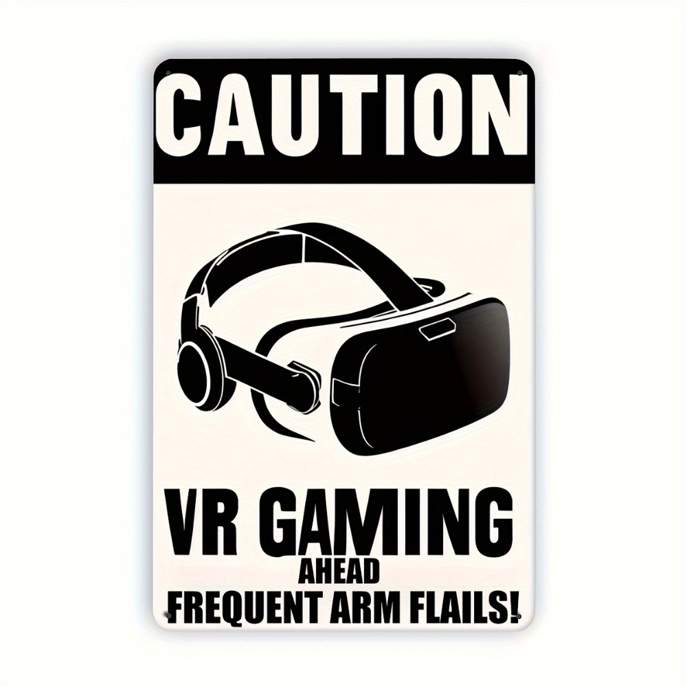 Retro Gaming In Vr - 1PC Let op VR Gaming Metalen