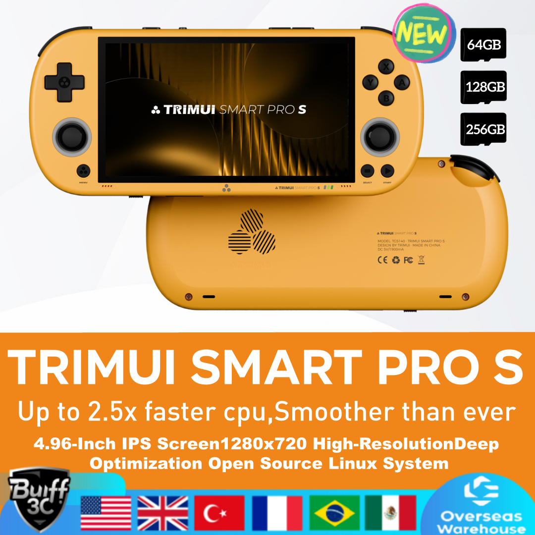 Retro Gaming Images - Trimui Smart Pro S Handheld Game