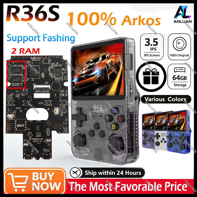 Retro Gaming Images - Originele R36S Retro Handheld Game Player