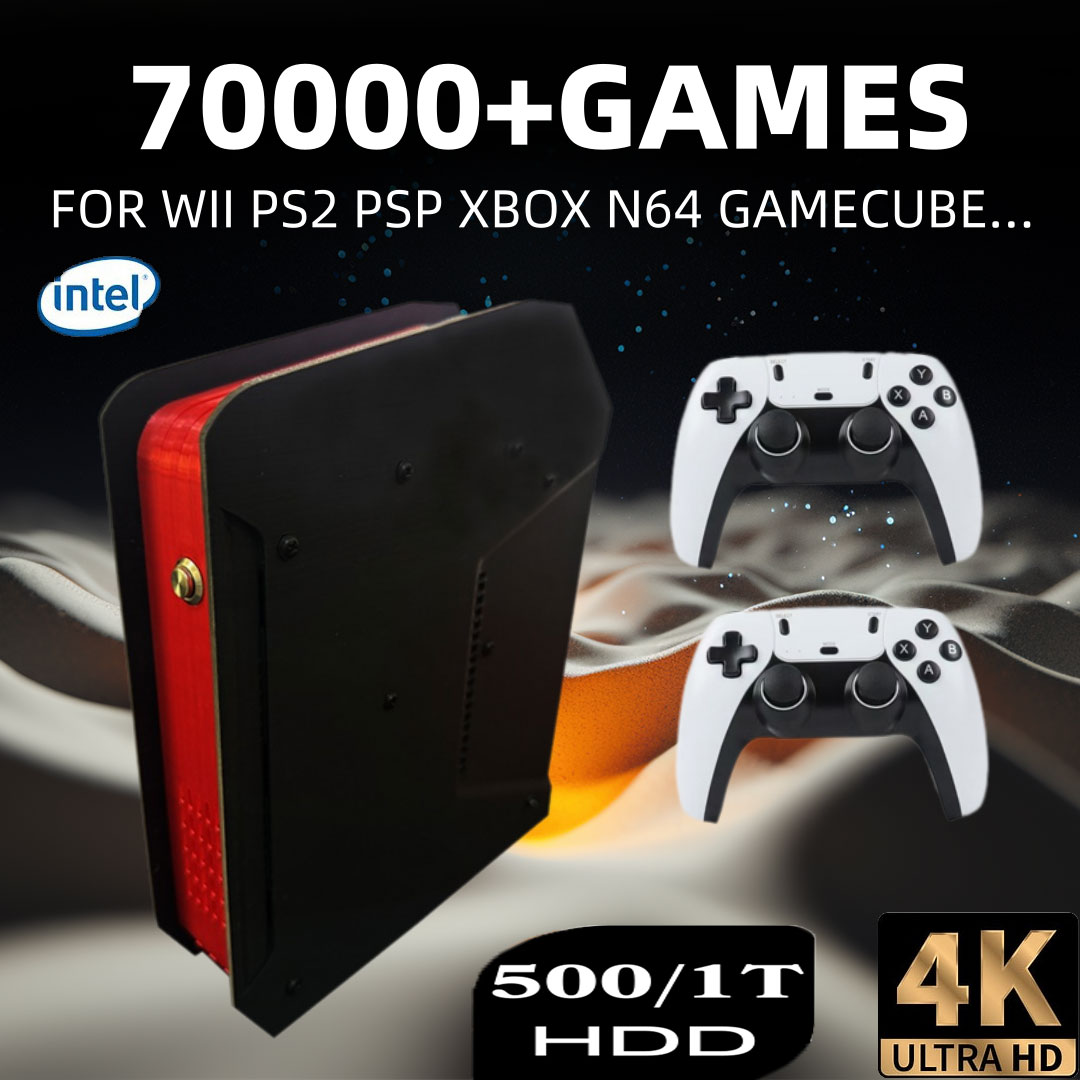 Retro Gaming Ps3 - X4 Retro Video Game Console Met