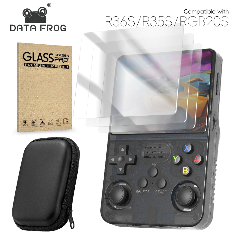 Retro Gaming Images - DATA FROG R36S Screen Protector Gehard