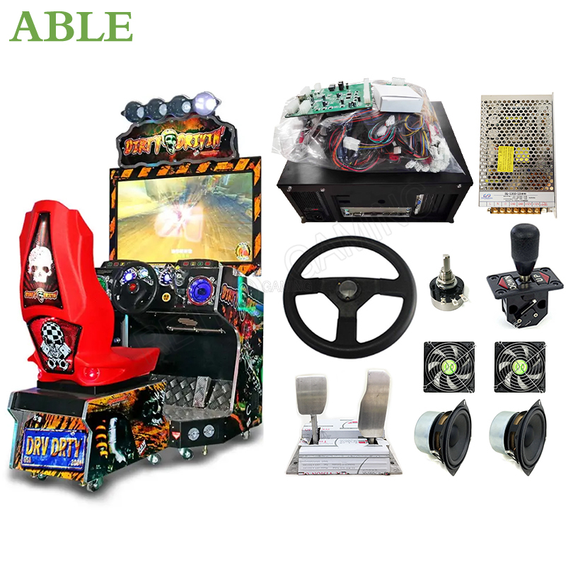 Retro Gaming Store - Vuile Drivin Arcade Game Machine Doe-Het-Zelver