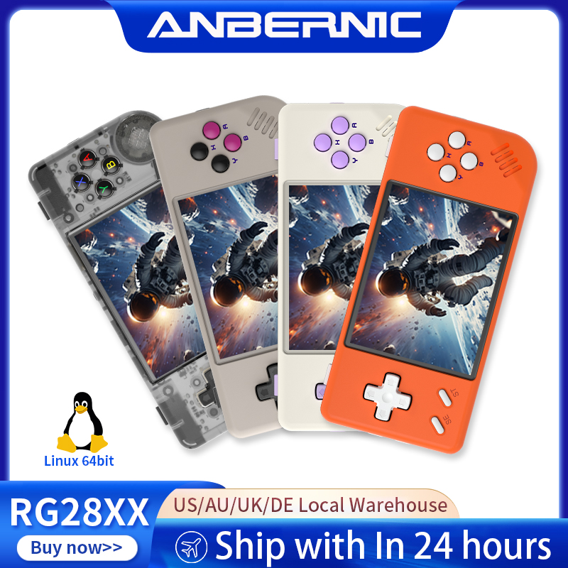 Retro Gaming Design - ANBERNIC RG28XX Retro Handheld Game Console