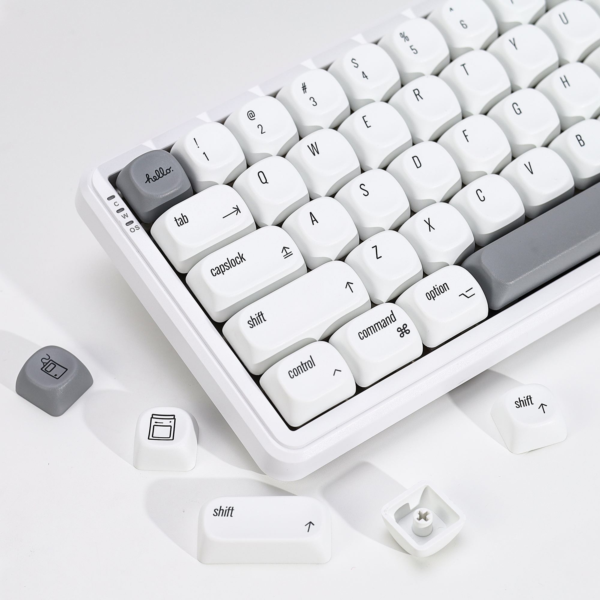Retro Gaming Mac - KBDiy Retro MAC Style Keycaps KOA