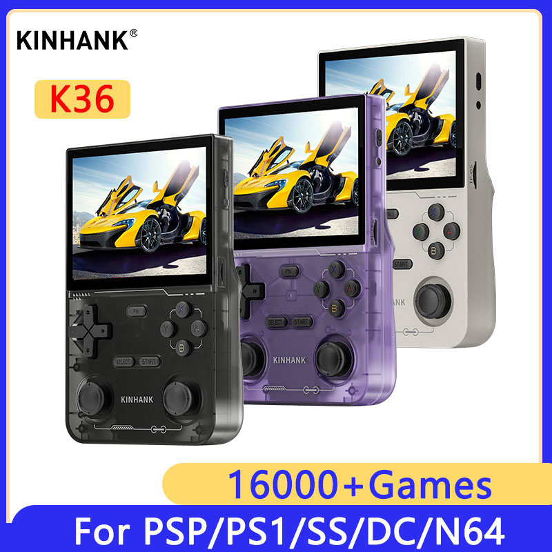 Retro Gaming Images - KINHANK K36 Retro Handheld Video Game