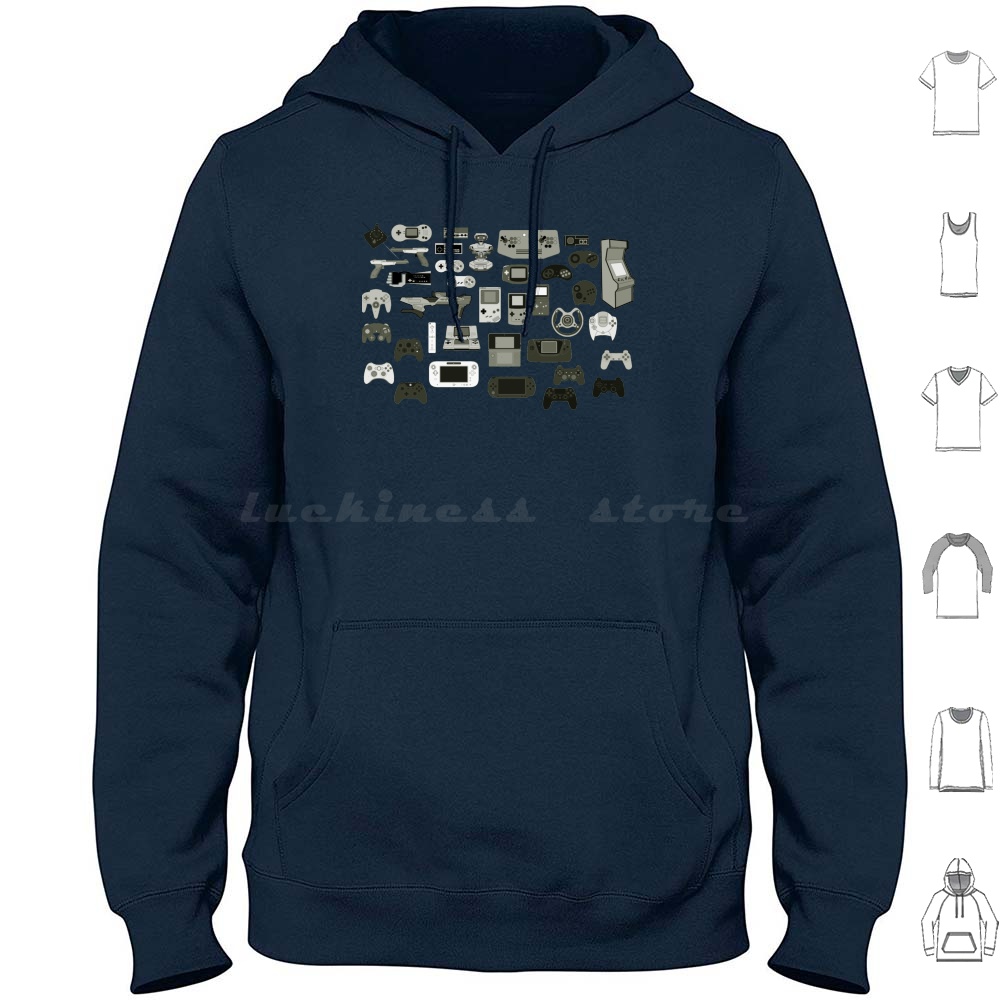 Retro Gaming Guy - Zelfcontrole hoodies Gaming Gamer met lange