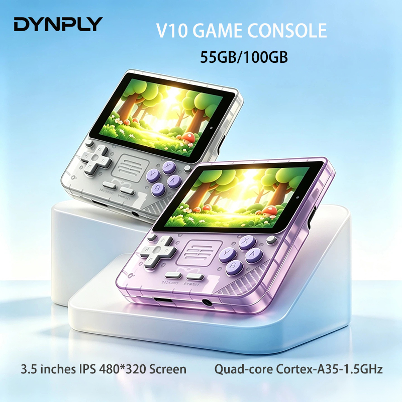 Retro Gaming Gameboy - POWKIDDY V10 3,5-inch IPS Oca Hd