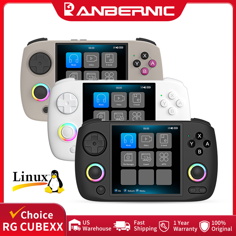 Retro Gaming Images - ANBERNIC RG CubeXX draagbare gameconsole 3,95-inch