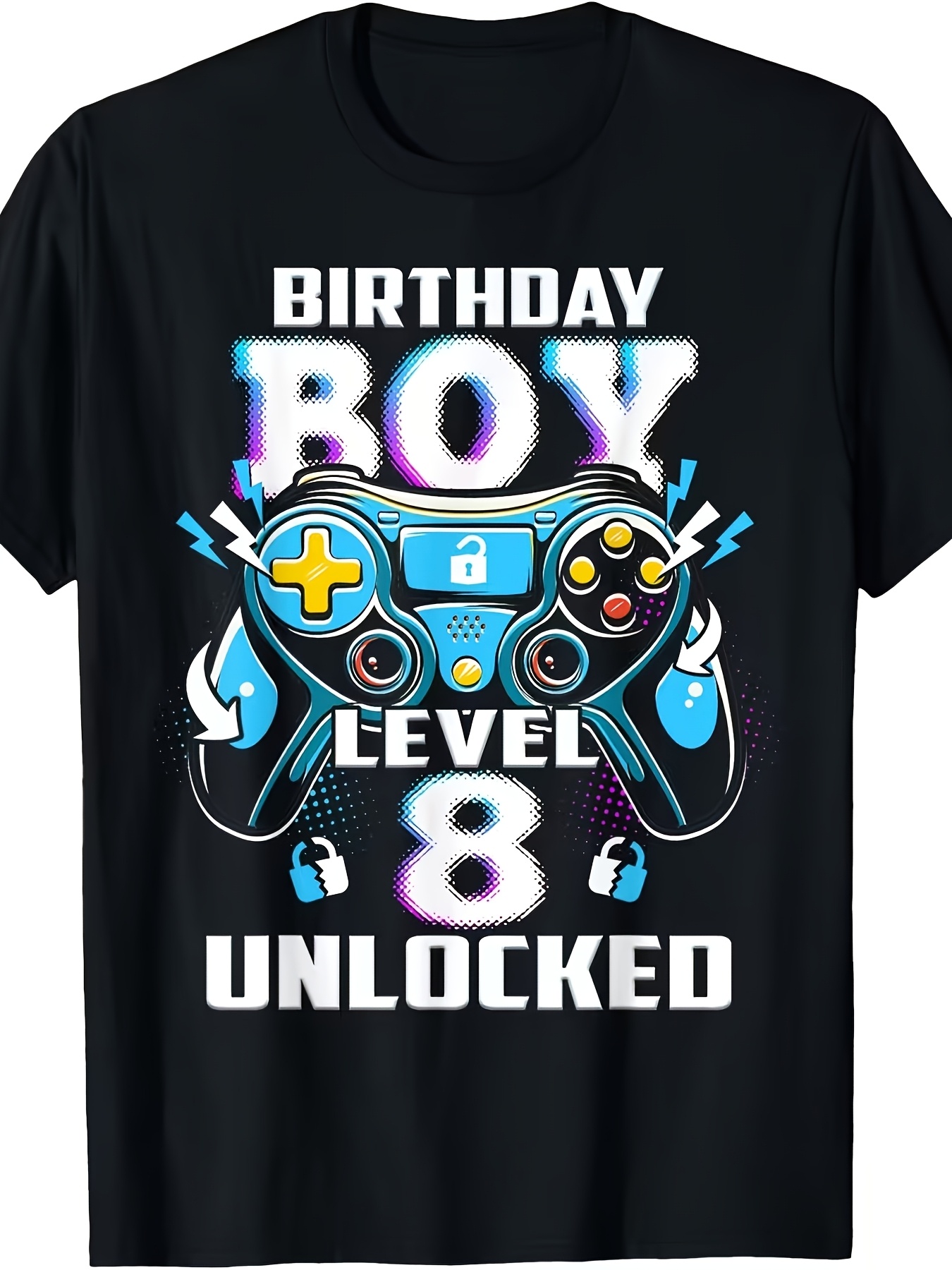 Retro Gaming Gameboy - Level 8 Unlocked Gaming 8e verjaardag