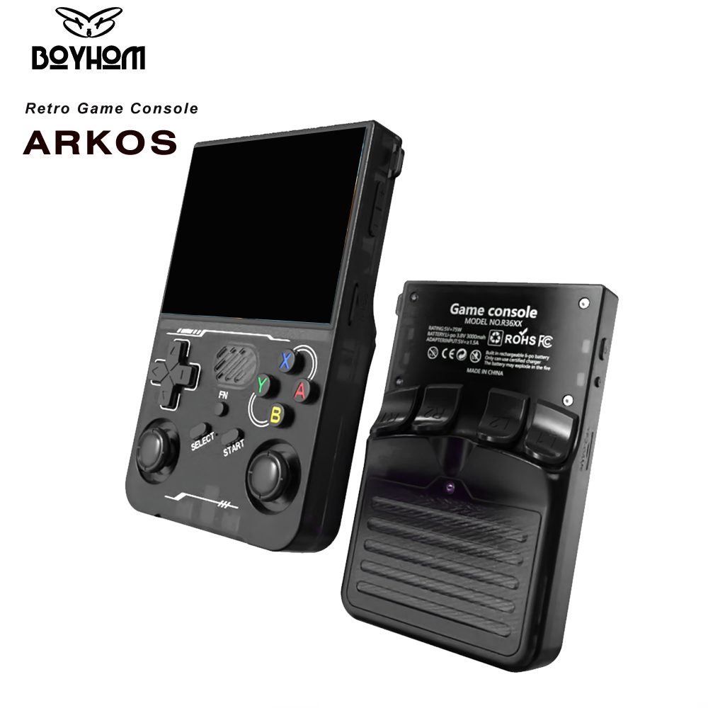 Retro Gaming Images - BOYHOM Handheld Consoles Videogames 3,5-inch IPS