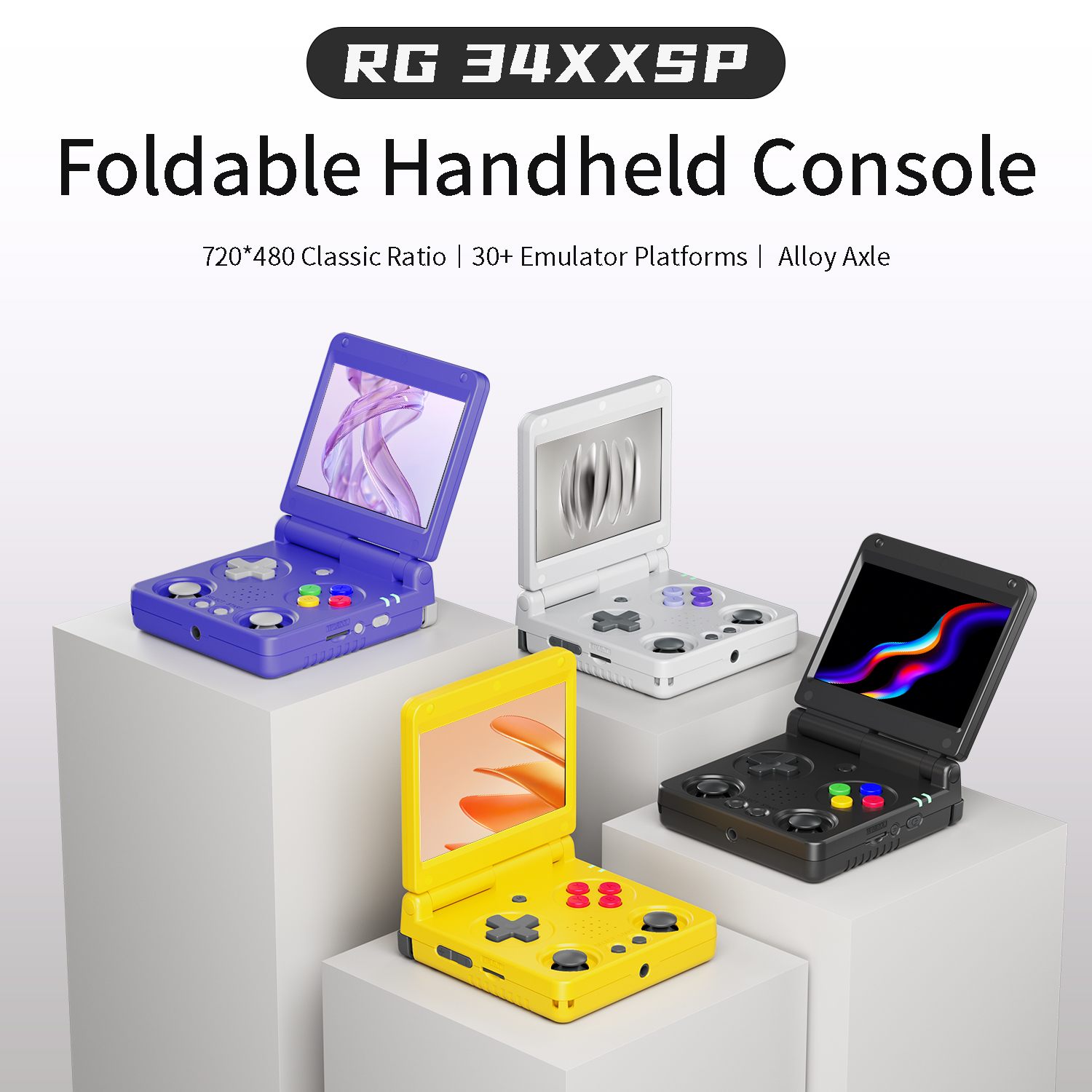 Anbernic RG34XXSP RG35XXSP Fli - Retro Gaming Design recensie en prijs