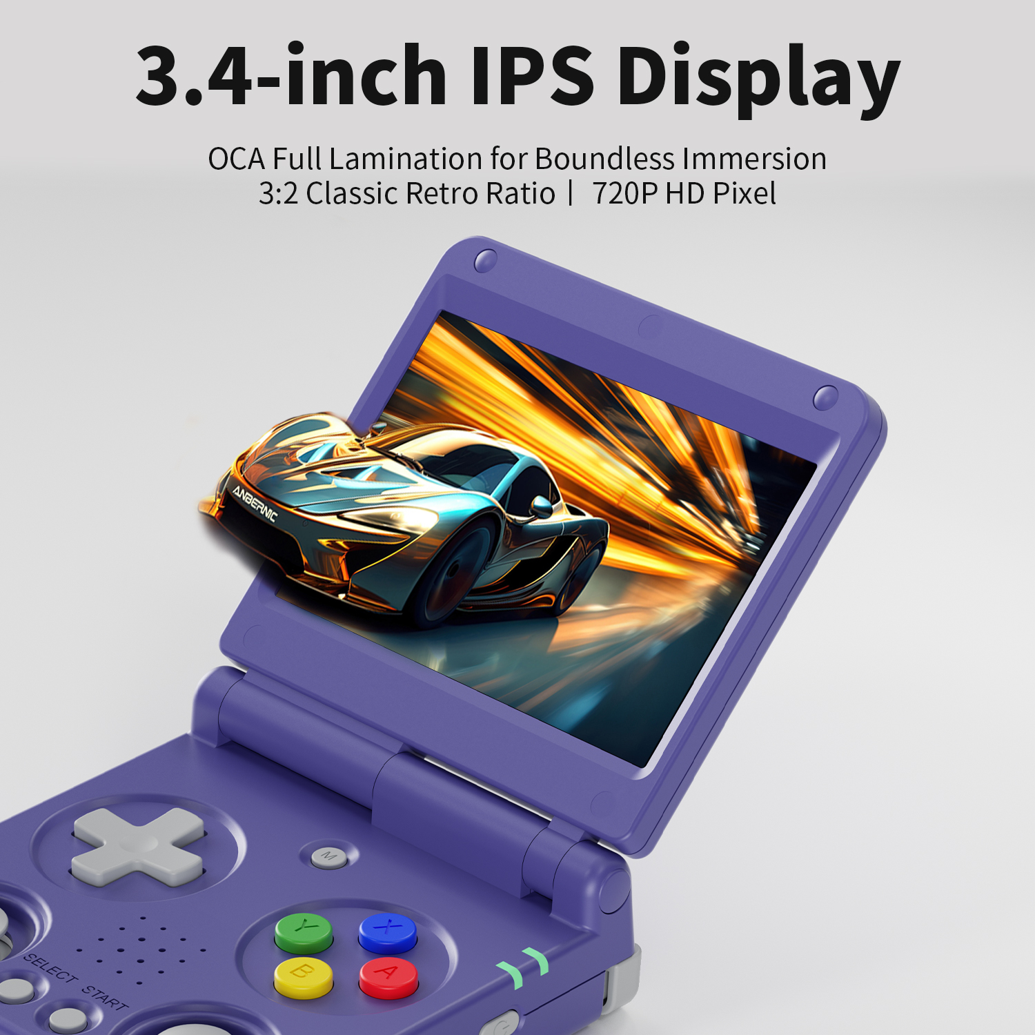 Anbernic RG34XXSP RG35XXSP Fli - Retro Gaming Design recensie en prijs