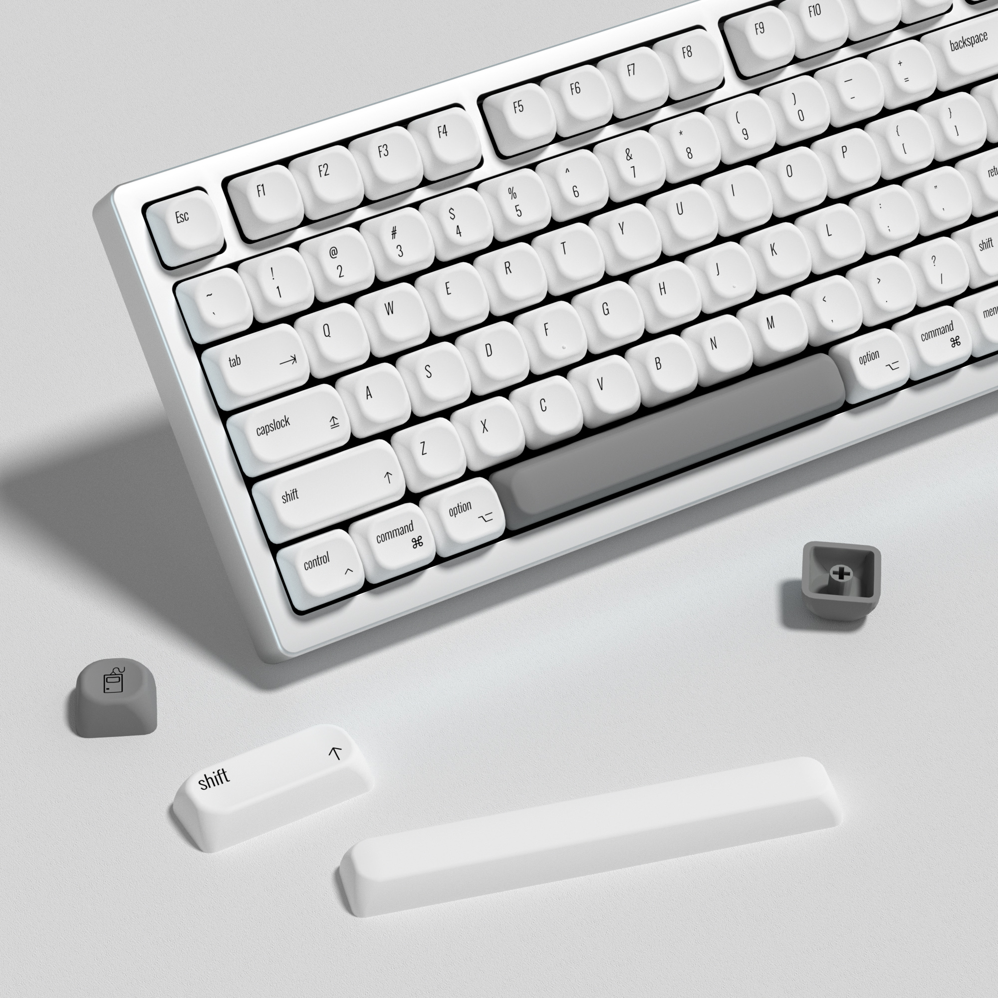 KBDiy Retro MAC Stijl Keycaps  - Retro Gaming Mac recensie en prijs