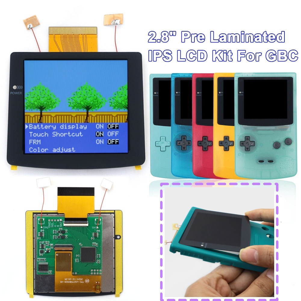 Oplaadbaar 2,8' IPS-scherm, ge - Retro Gaming Images recensie en prijs