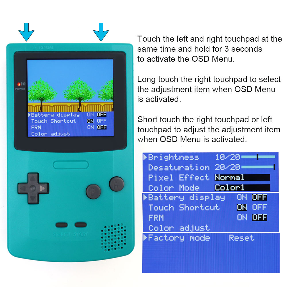 Oplaadbaar 2,8' IPS-scherm, ge - Retro Gaming Images recensie en prijs