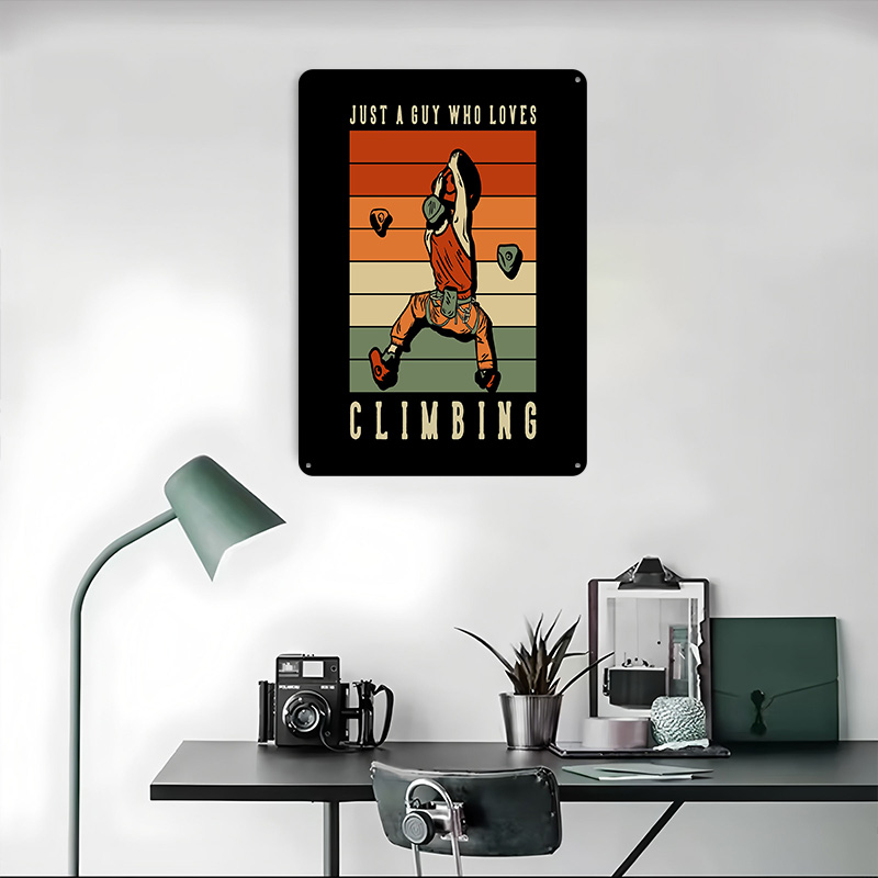 Climbing Guy Retro Sunset Tinp - Retro Gaming Guy recensie en prijs