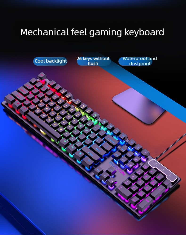 EWEADN GX330 Gaming-toetsenbor - Retro Gaming Windows recensie en prijs