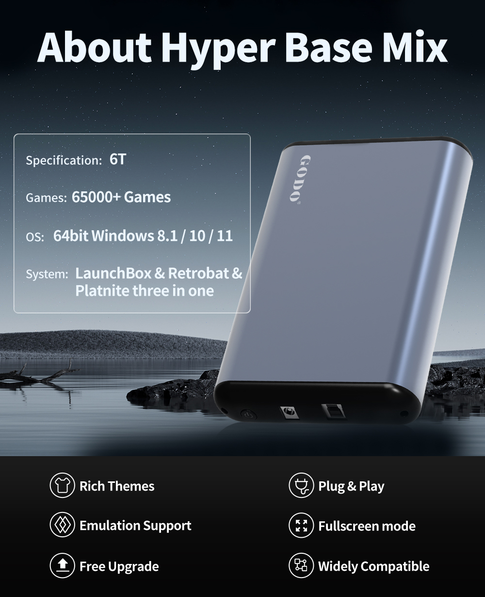 JMachen 6TB draagbaar gaming-H - Retro Gaming Ps3 recensie en prijs