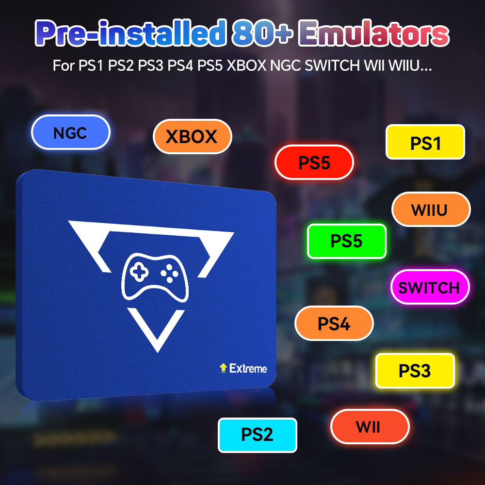 2TB Gaming Emulatie Harde Schi - Retro Gaming Ps3 recensie en prijs
