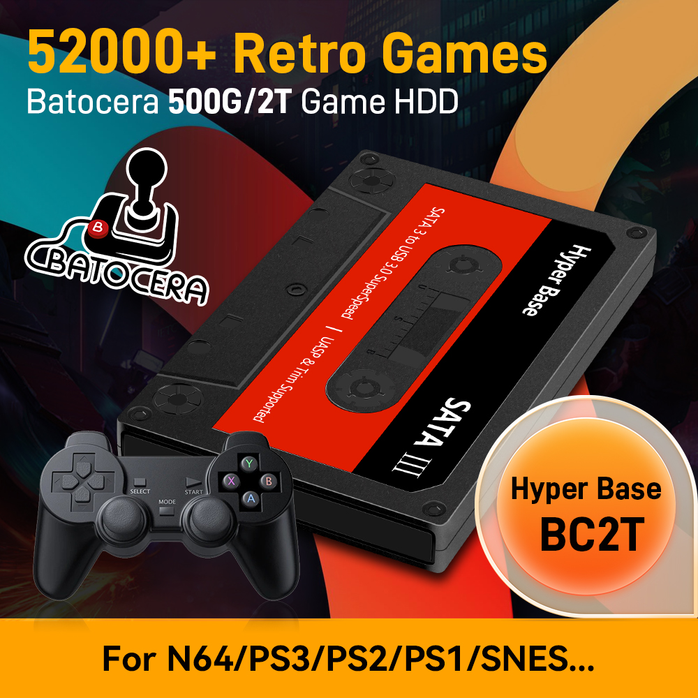 Batocera 500G/2T Emulator Game - Retro Gaming Ps3 recensie en prijs