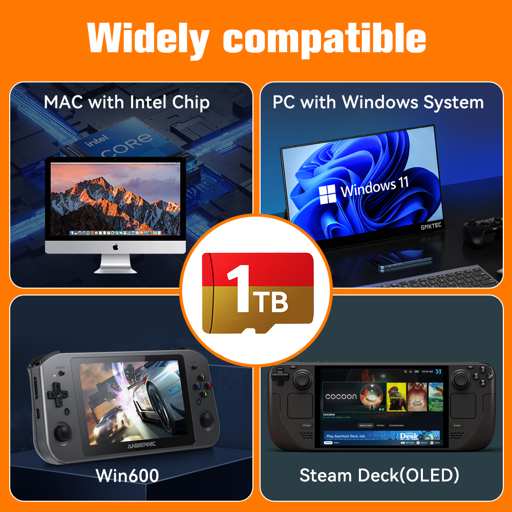 1TB Game TF-kaart voor Steam D - Retro Gaming Batocera recensie en prijs