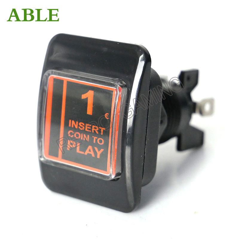 1Pcs 1 € Drukknop Voor Credit  - Retro Gaming Store recensie en prijs