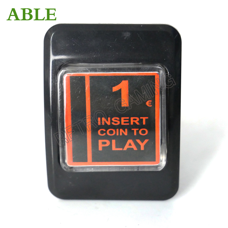 1Pcs 1 € Drukknop Voor Credit  - Retro Gaming Store recensie en prijs
