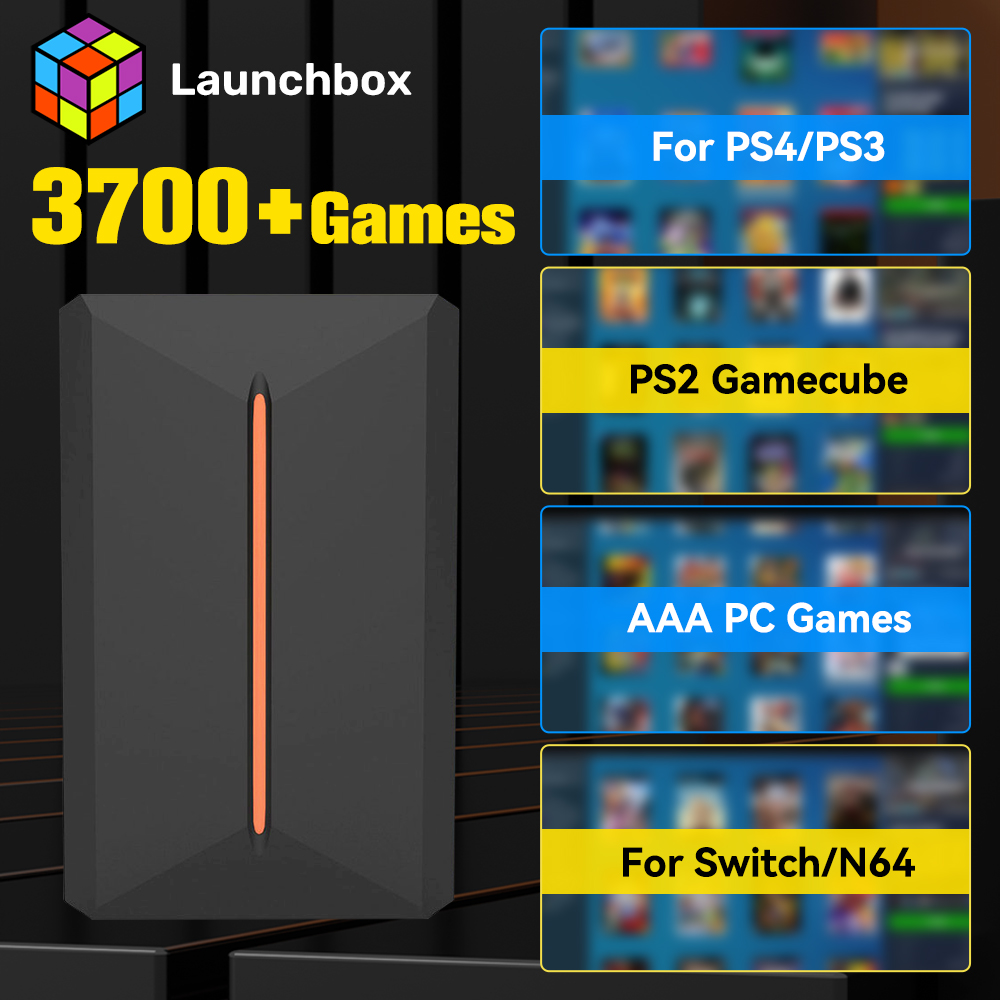 Launchbox 500 GB externe game  - Retro Gaming Ps3 recensie en prijs