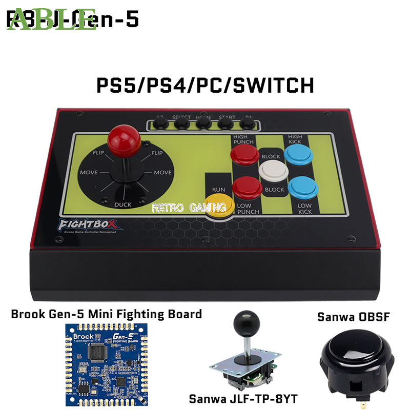 FightBox R8‑J Arcade Fight Sti - Retro Gaming Store recensie en prijs