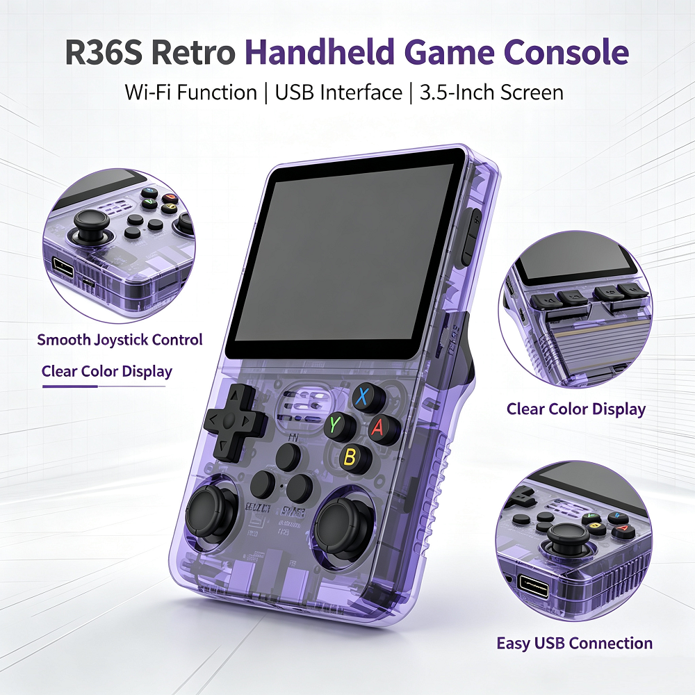 R36S Retro Handheld Videogame  - Retro Gaming R36S recensie en prijs