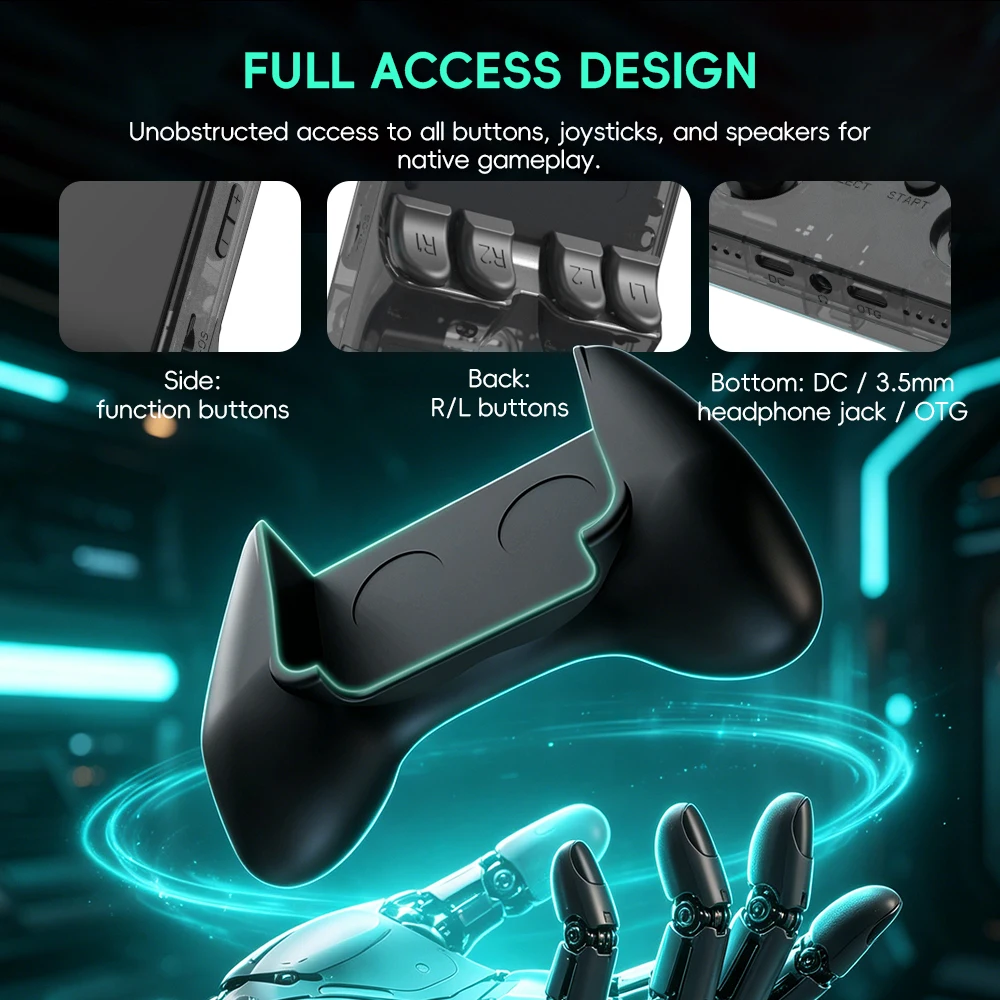 Data Frog R36S Game Grip Ergon - Retro Gaming R36S recensie en prijs