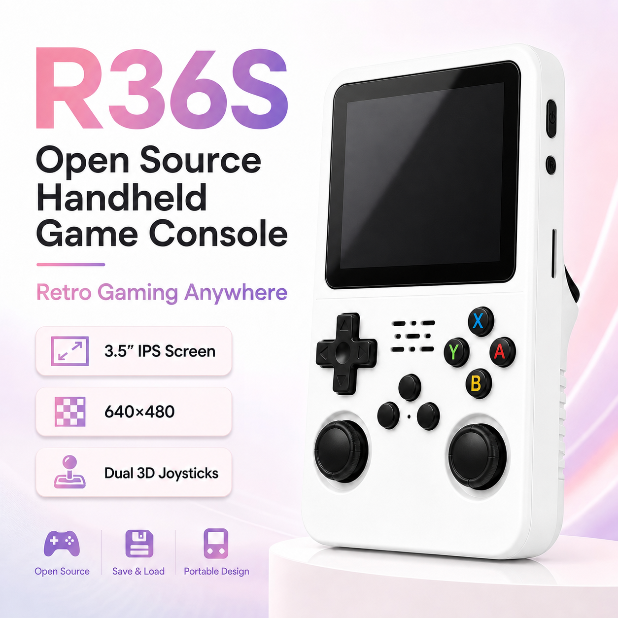 R36S Pocket Retro Handheld Gam - Retro Gaming R36S recensie en prijs