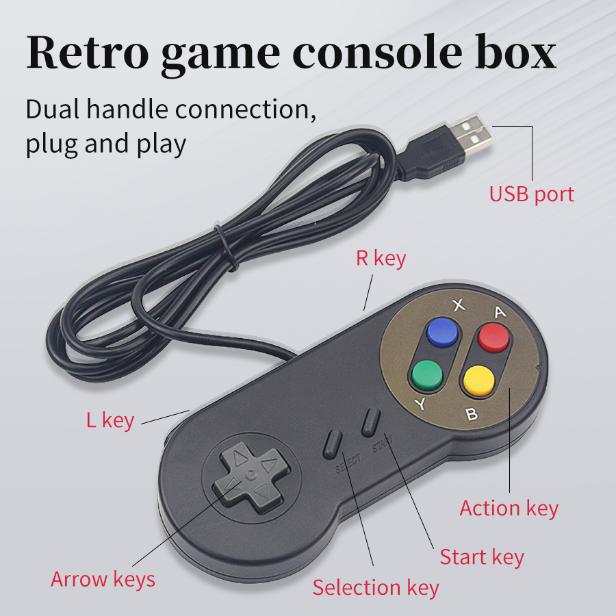 USB Gamepad Gaming Joystick Re - Retro Gaming Windows recensie en prijs