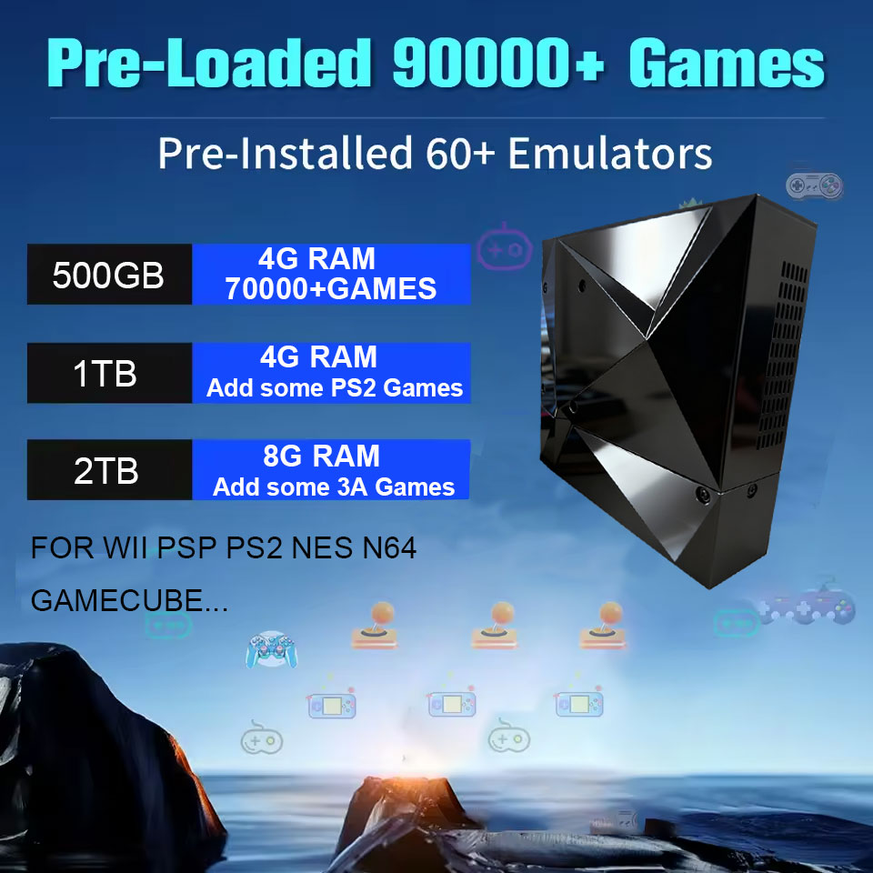 NIEUWE 2TB Pico8 Retro Game Co - Retro Gaming Batocera recensie en prijs