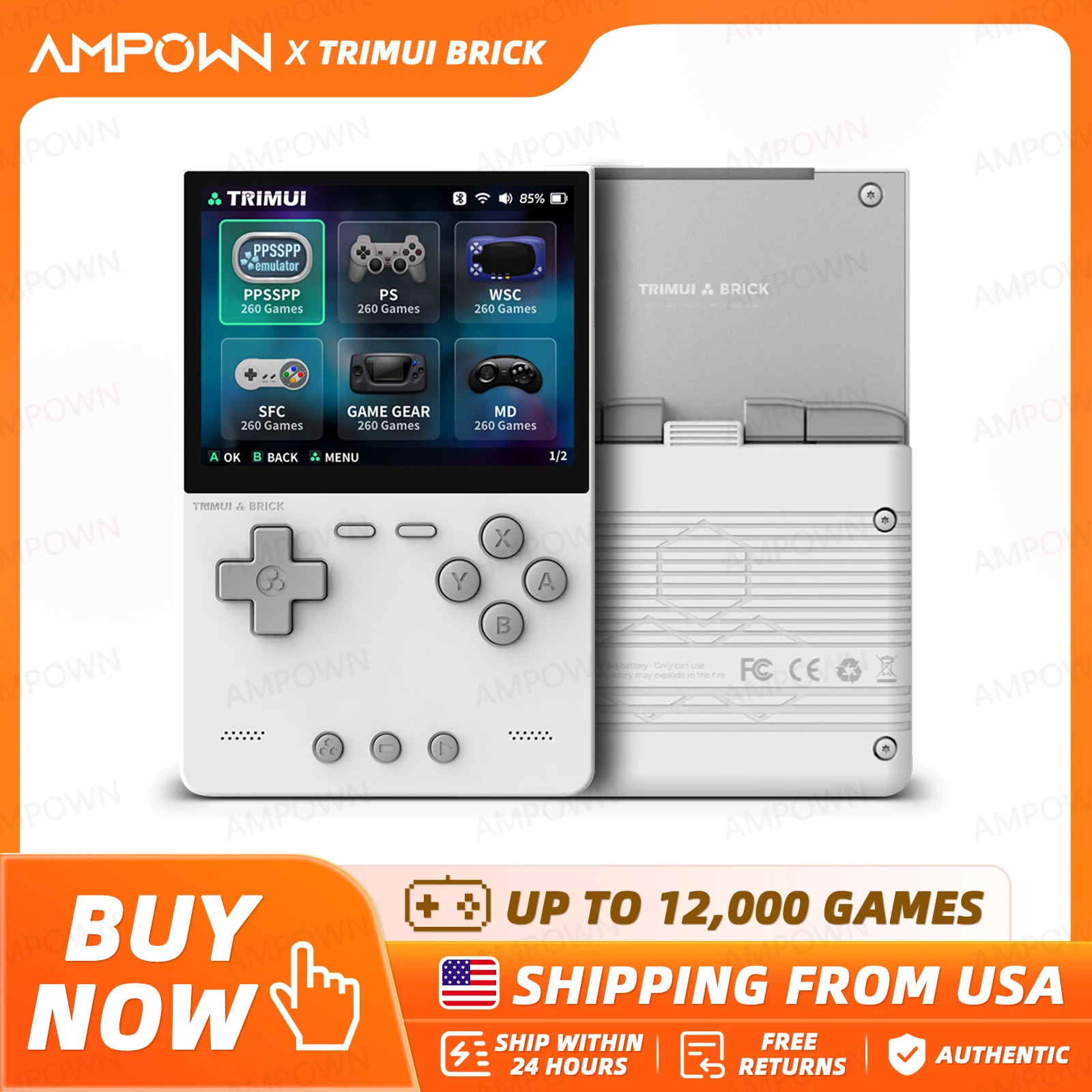 TRIMUI BAKSTEEN Handheld Game  - Retro Gaming Images recensie en prijs