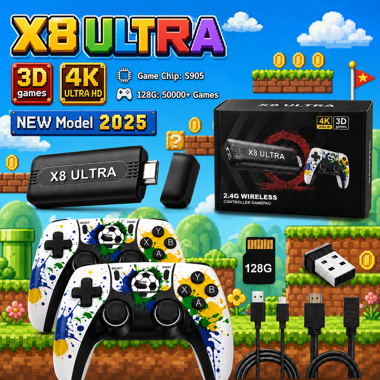 Plug & Play 4K Retro Game Box  - Retro Gaming In 2026 recensie en prijs