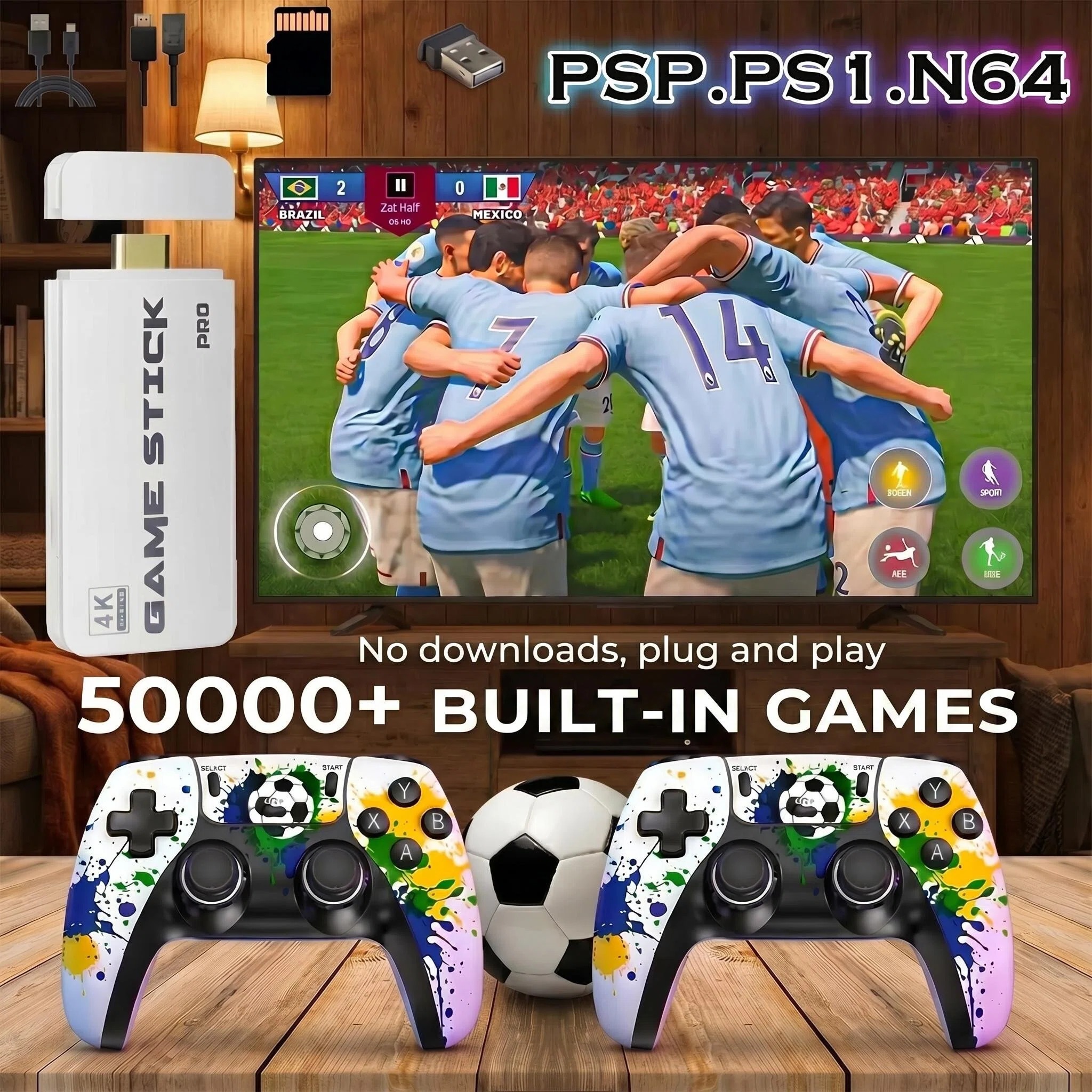 Plug & Play 4K Retro Game Box  - Retro Gaming In 2026 recensie en prijs
