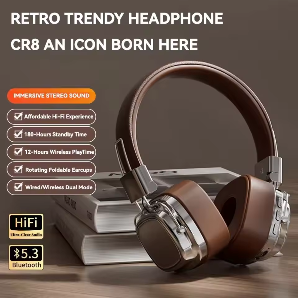 Retro On Ear-koptelefoon Draad - Retro Gaming On Phone recensie en prijs