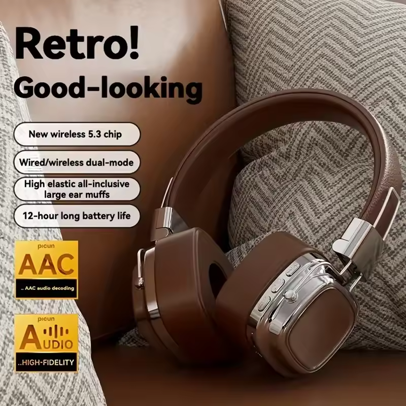 Retro On Ear-koptelefoon Draad - Retro Gaming On Phone recensie en prijs