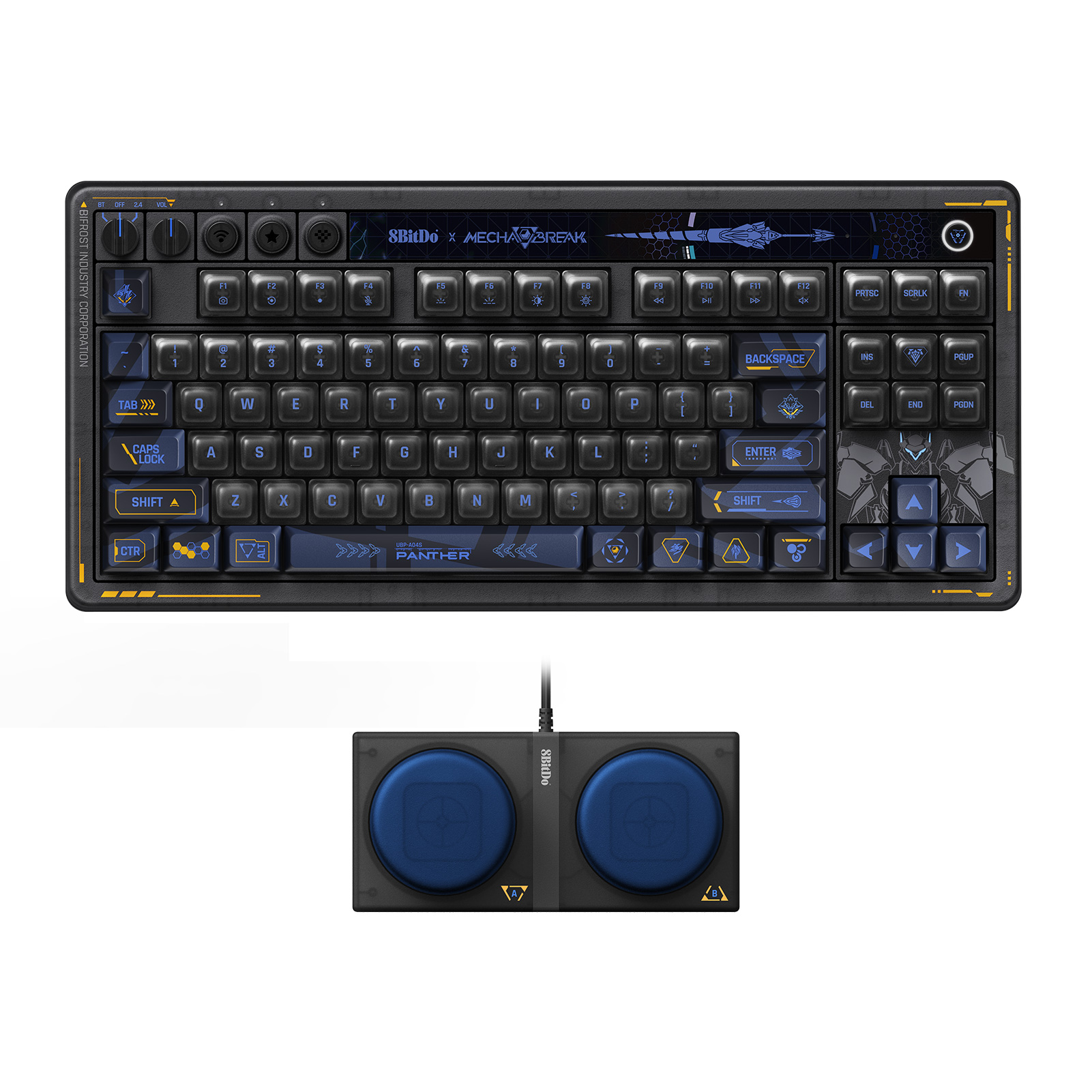 8BitDo Retro 87 mechanisch toe - Retro Gaming Windows recensie en prijs