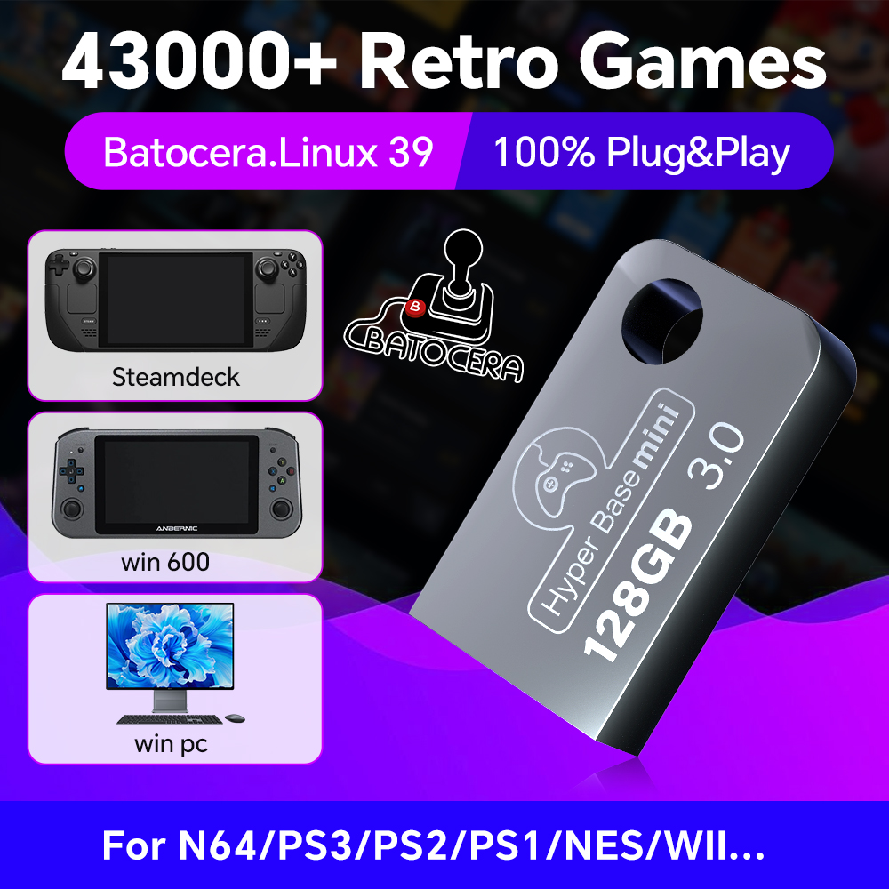Batocera 128G Usb Flash Drive  - Retro Gaming Ps3 recensie en prijs
