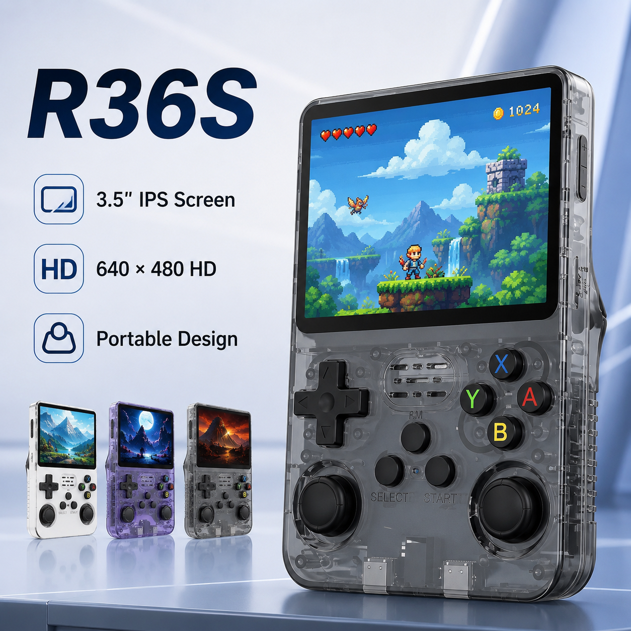 ARKOS 256G Open Source R36S Re - Retro Gaming R36S recensie en prijs