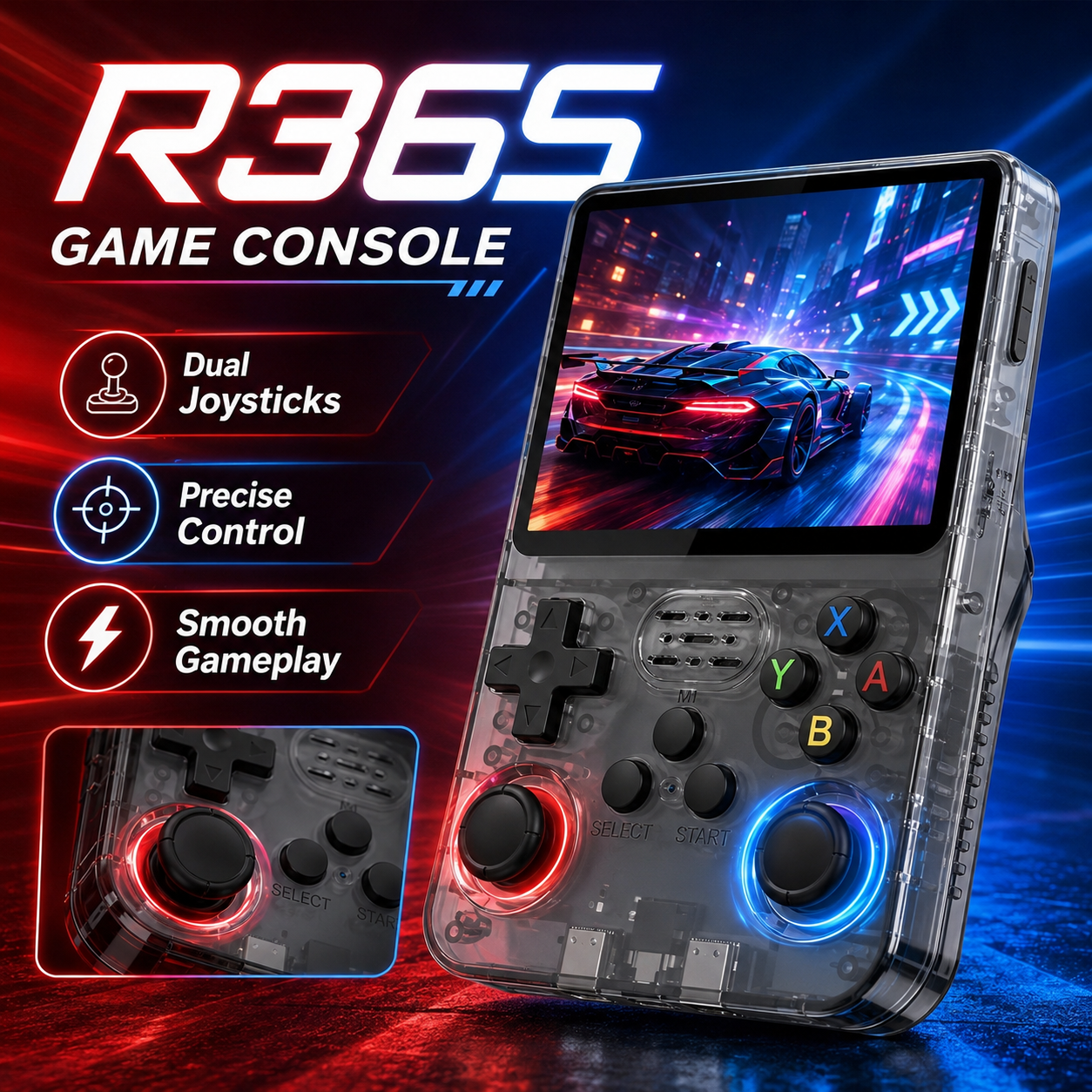 ARKOS 256G Open Source R36S Re - Retro Gaming R36S recensie en prijs