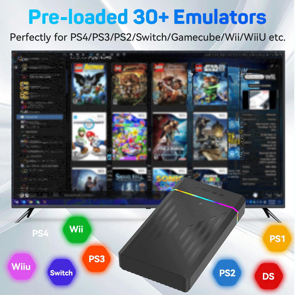 3TB Draagbare Gaming HDD Launc - Retro Gaming Ps3 recensie en prijs